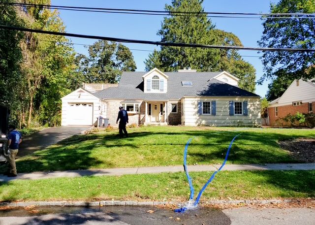 Original single-family home in Westchester County before renovation
